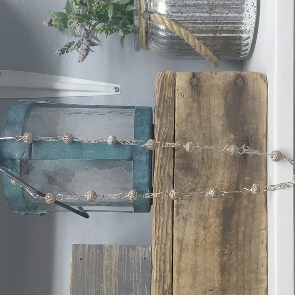 Vintage Mexican Silver Wedding Necklace - Picture 2 of 4